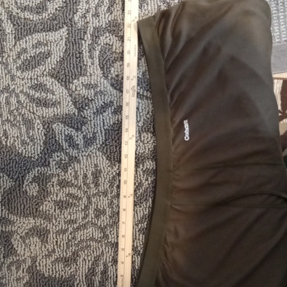 Carhartt Green Work Dry Midweight Polyester Thermal Underpants Bottoms Mens 4X - Picture 8 of 9